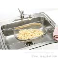 Stainless Steel Expanded Mesh Colander For Kitchen 